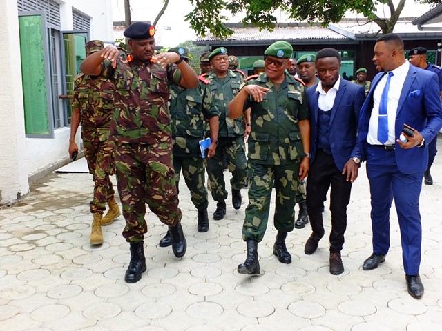 Nord-Kivu : Le Gouverneur Constant Ndima se réjouit  des conditions du Quartier Général  de la Force  Régionale de l’EACE  à Goma
