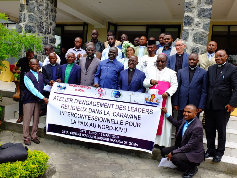 Nord-Kivu : La paix, un fruit du pardon  et de la  réconciliation ; au centre  d’un dialogue œcuménique pour la cohabitation pacifique organisé par les leaders religieux  de Goma