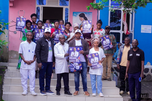 Goma : L’équipe de la campagne du Candidat Remy Ruzinge N0 15  solde les factures de 16 ex-malades détenus  à l’hôpital Rwasama  à Ndosho