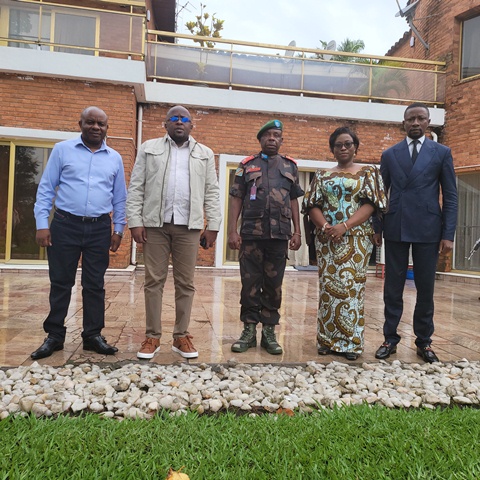 Nord-Kivu : Jack Man Shabani, à Goma pour  transmettre le massage d’encouragement du Chef de l’Etat  au Gouverneur Peter Cirimwami
